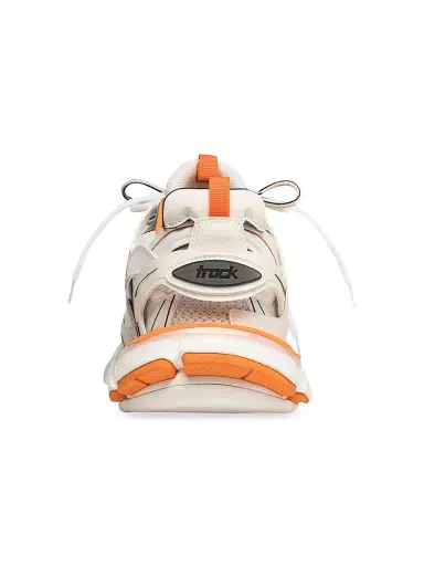 Balenciaga Men's Track Sneaker - White Orange - Size 14 | Thumbnail 3