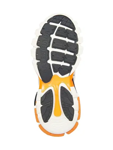 Balenciaga Men's Track Sneaker - White Orange - Size 14 | Thumbnail 6