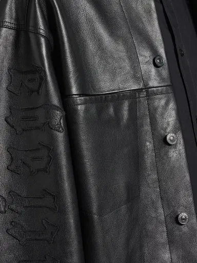 Balenciaga Men's Shirt Jacket - Black - Size Large | Thumbnail 6