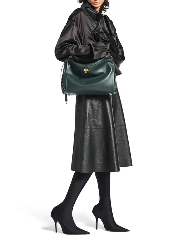 Balenciaga Women's Rodeo  Handbag - Pine Green