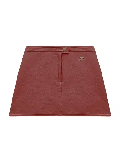 Courrèges Women's Reedition Vinyl A-Line Miniskirt - Red - Size 10 | Thumbnail 1 Courrèges Women's Reedition Vinyl A-Line Miniskirt - Red - Size 10 | Thumbnail 1