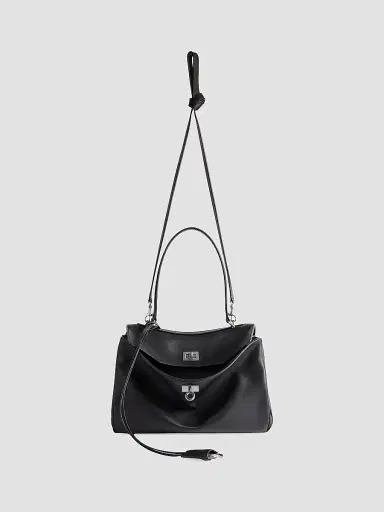 Balenciaga Women's Rodeo Small Top Handle Bag - Black | Thumbnail 5