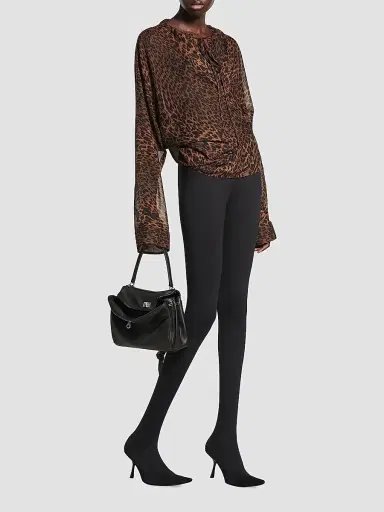 Balenciaga Women's Rodeo Small Top Handle Bag - Black | Thumbnail 7