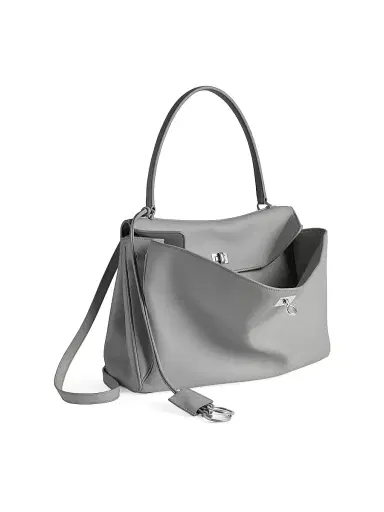 Balenciaga Women's Rodeo  Handbag - Cloud Grey Silver | Thumbnail 2