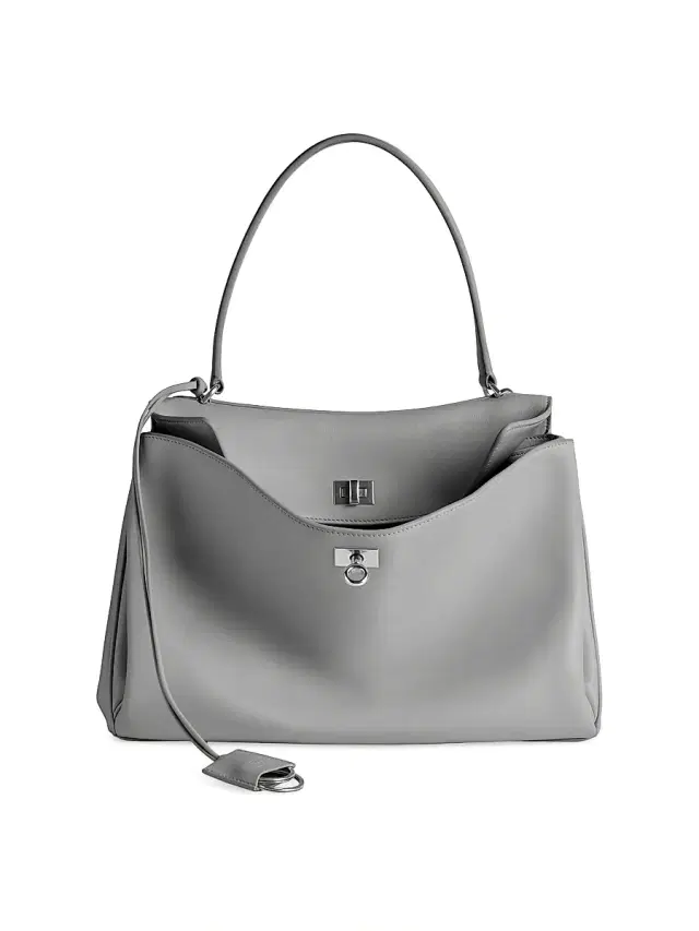 Women's Rodeo  Handbag - Cloud Grey Silver
