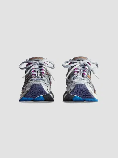 Balenciaga Women's Runner Sneakers - Grey Multi - Size 12 | Thumbnail 3