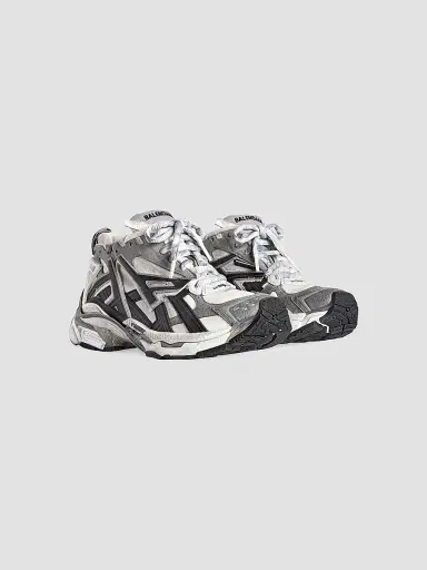 Balenciaga Men's Runner Sneakers - Grey - Size 6 | Thumbnail 2