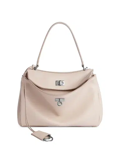 Balenciaga Women's Rodeo Small Top Handle Bag - Almond | Thumbnail 1