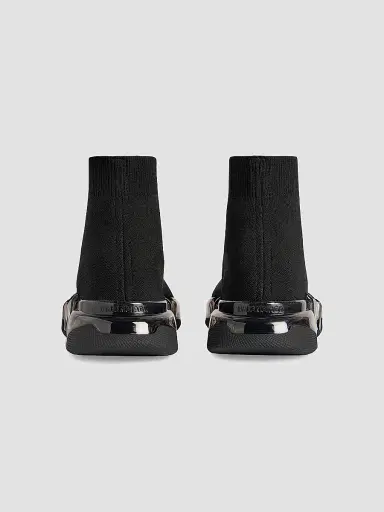 Balenciaga Men's Speed 2.0 Full Clear Sole Knit Sneakers | Thumbnail 3 Balenciaga Men's Speed 2.0 Full Clear Sole Knit Sneakers | Thumbnail 3