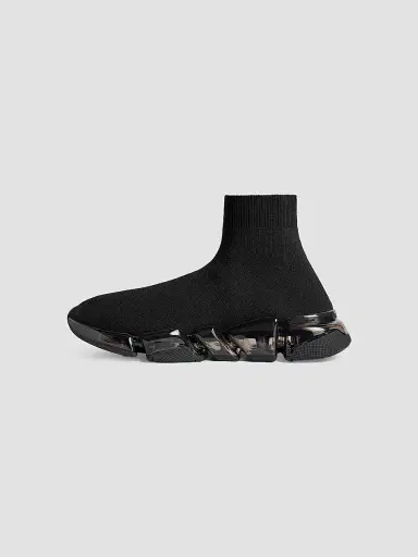 Balenciaga Men's Speed 2.0 Full Clear Sole Knit Sneakers | Thumbnail 6 Balenciaga Men's Speed 2.0 Full Clear Sole Knit Sneakers | Thumbnail 6