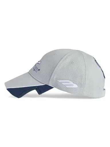 Balenciaga Men's 3B Football Cap - Light Grey Blue - Size Medium | Thumbnail 5 Balenciaga Men's 3B Football Cap - Light Grey Blue - Size Medium | Thumbnail 5