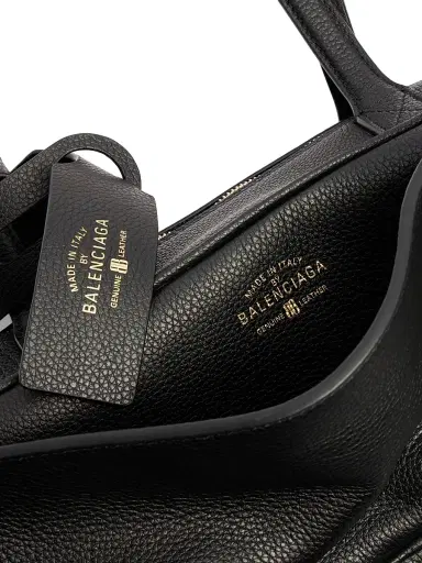 Balenciaga Women's Carrie Small Bowling Bag - Black | Thumbnail 6