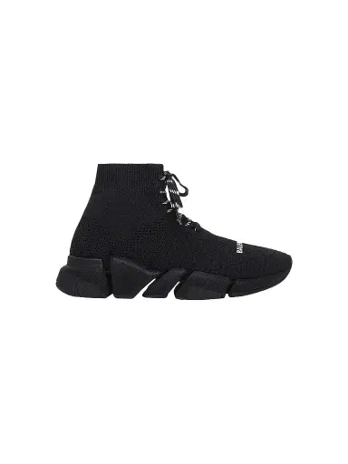 Balenciaga Women's Speed 2.0 Lace-up Sneakers - Black - Size 12 | Thumbnail 1 Balenciaga Women's Speed 2.0 Lace-up Sneakers - Black - Size 12 | Thumbnail 1
