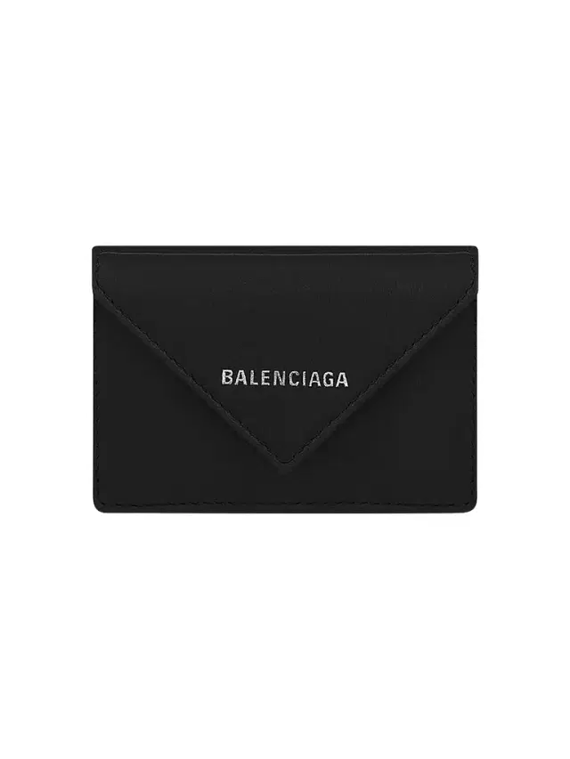 Balenciaga Women's Papier Mini Wallet - Black