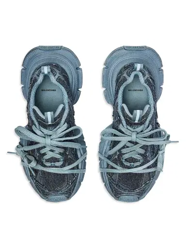 Balenciaga Women's 3XL Sneakers - Blue | Thumbnail 6 Balenciaga Women's 3XL Sneakers - Blue | Thumbnail 6