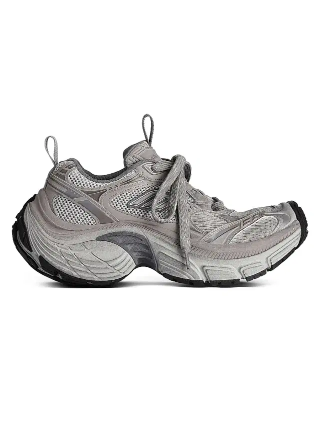 Balenciaga Women's 6XL Sneakers - Taupe Grey Black