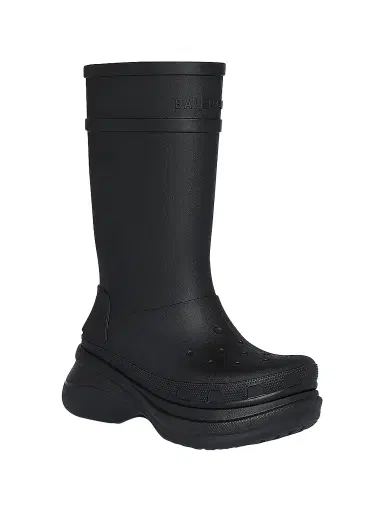 Balenciaga Women's Crocs Boot - Black - Size 12 | Thumbnail 1 Balenciaga Women's Crocs Boot - Black - Size 12 | Thumbnail 1