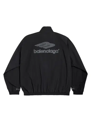 Balenciaga Men's 3B Football Tracksuit Jacket - Black - Size XL | Thumbnail 2