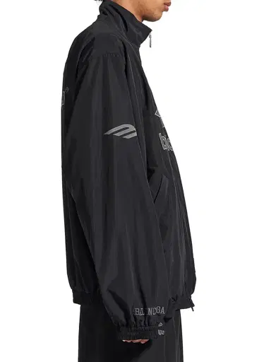 Balenciaga Men's 3B Football Tracksuit Jacket - Black - Size XL | Thumbnail 4