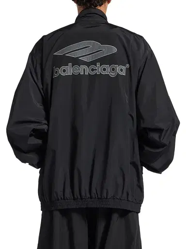 Balenciaga Men's 3B Football Tracksuit Jacket - Black - Size XL | Thumbnail 5