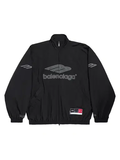 Balenciaga Men's 3B Football Tracksuit Jacket - Black - Size XL | Thumbnail 1