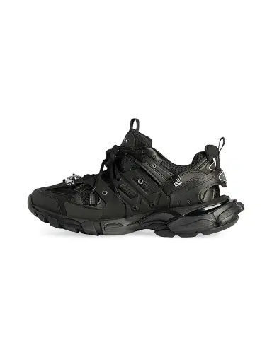 Balenciaga Men's Track Piercing Sneakers - Black - Size 6 | Thumbnail 5