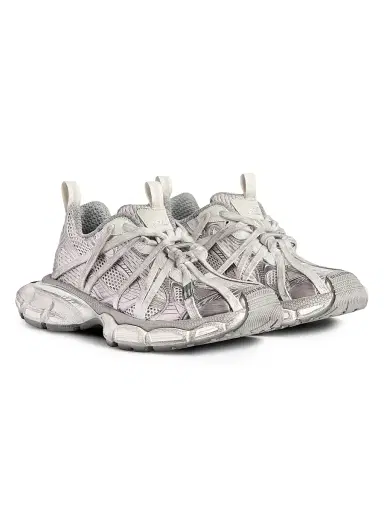 Balenciaga Men's 3XL Extreme Laces B Sneakers - Grey - Size 13 | Thumbnail 2 Balenciaga Men's 3XL Extreme Laces B Sneakers - Grey - Size 13 | Thumbnail 2