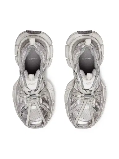 Balenciaga Men's 3XL Extreme Laces B Sneakers - Grey - Size 13 | Thumbnail 6 Balenciaga Men's 3XL Extreme Laces B Sneakers - Grey - Size 13 | Thumbnail 6