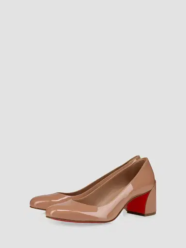 Christian Louboutin Women's Miss Jane 55MM Pumps - Beige | Thumbnail 2