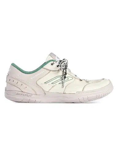 Balenciaga Men's Hamptons Medium Worn-Out Sneakers - Beige Green - Size 13 | Thumbnail 1 Balenciaga Men's Hamptons Medium Worn-Out Sneakers - Beige Green - Size 13 | Thumbnail 1
