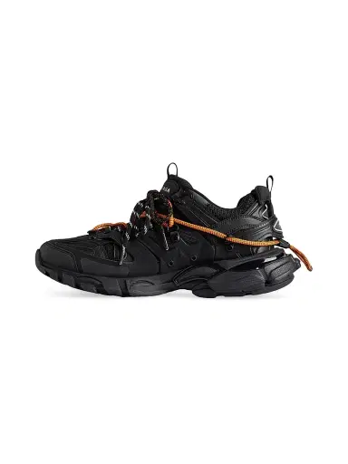 Balenciaga Men's Track Trail Laces Sneakers - Black Orange - Size 12 | Thumbnail 5 Balenciaga Men's Track Trail Laces Sneakers - Black Orange - Size 12 | Thumbnail 5