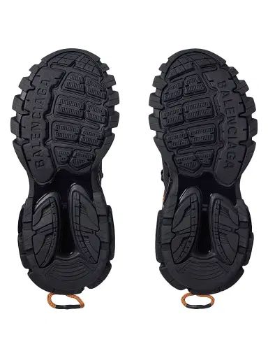 Balenciaga Men's Track Trail Laces Sneakers - Black Orange - Size 12 | Thumbnail 7 Balenciaga Men's Track Trail Laces Sneakers - Black Orange - Size 12 | Thumbnail 7