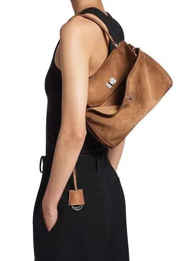 Balenciaga Women's Rodeo Handbag Small Top Handle Bag - Brown | Thumbnail 2