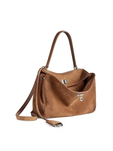 Balenciaga Women's Rodeo Handbag Small Top Handle Bag - Brown | Thumbnail 4