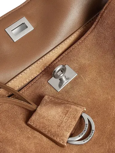 Balenciaga Women's Rodeo Handbag Small Top Handle Bag - Brown | Thumbnail 8