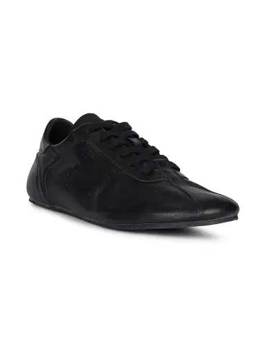 AMI PARIS Men's Low-Top Soft Sneakers - Noir - Size 13 | Thumbnail 2