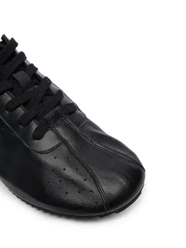 AMI PARIS Men's Low-Top Soft Sneakers - Noir - Size 13 | Thumbnail 5