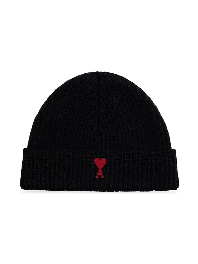 Men's ADC Wool Beanie - Black Red