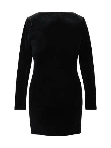 Balenciaga Women's Sweetheart Dress - Black - Size 8 | Thumbnail 2 Balenciaga Women's Sweetheart Dress - Black - Size 8 | Thumbnail 2