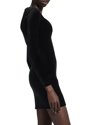 Balenciaga Women's Sweetheart Dress - Black - Size 8 | Thumbnail 4 Balenciaga Women's Sweetheart Dress - Black - Size 8 | Thumbnail 4