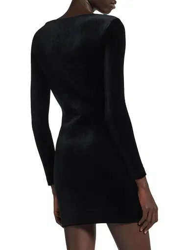 Balenciaga Women's Sweetheart Dress - Black - Size 8 | Thumbnail 5 Balenciaga Women's Sweetheart Dress - Black - Size 8 | Thumbnail 5