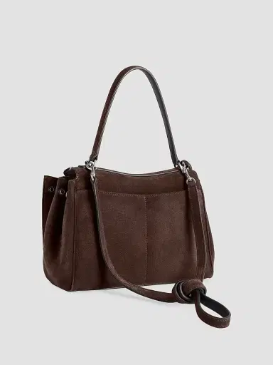 Balenciaga Women's Rodeo Handbag Small Top Handle Bag - Espresso | Thumbnail 3