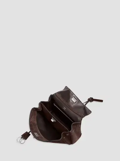 Balenciaga Women's Rodeo Handbag Small Top Handle Bag - Espresso | Thumbnail 4