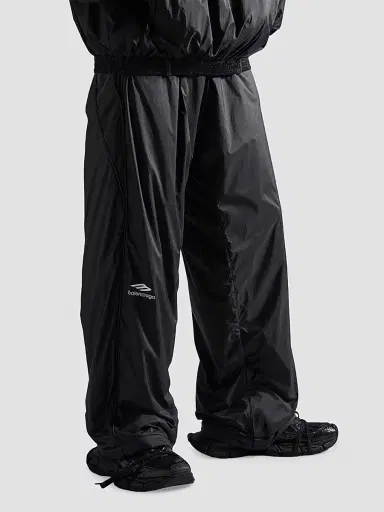 Balenciaga Men's 3B Sports Icon Ski Tracksuit Pants - Black - Size XL | Thumbnail 2