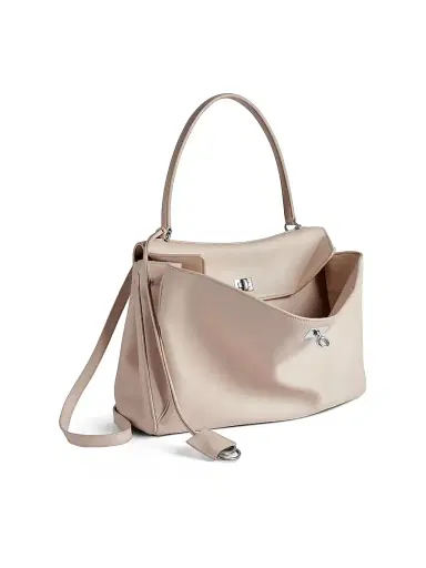 Balenciaga Women's Rodeo Medium Handbag - Almond Silver | Thumbnail 2
