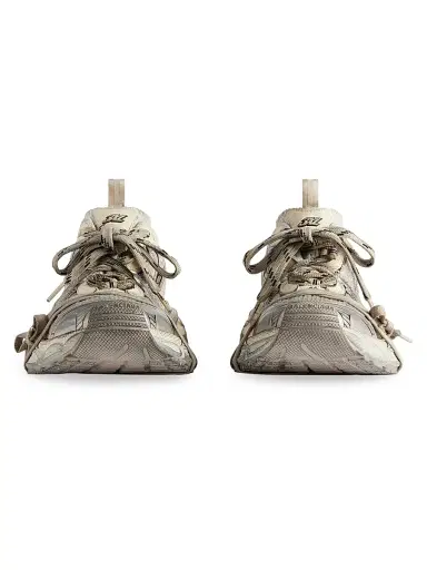 Balenciaga Women's 3XL Sneakers - Beige - Size 8 | Thumbnail 4