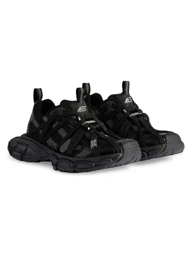 Balenciaga Men's 3XL Extreme Laces B Sneakers - Black - Size 13 | Thumbnail 2