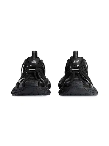 Balenciaga Men's 3XL Extreme Laces B Sneakers - Black - Size 13 | Thumbnail 4