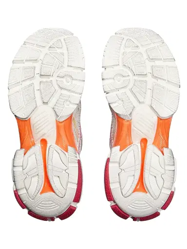 Balenciaga Men's Runner Gradient Sneakers - White Orange Pink - Size 13 | Thumbnail 7
