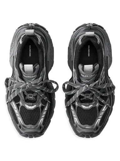 Balenciaga Men's 6XL Sneakers - Black Grey - Size 13 | Thumbnail 6